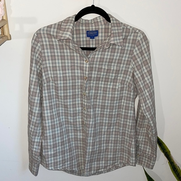 Pendleton Plaid Flannel - Picture 1 of 6